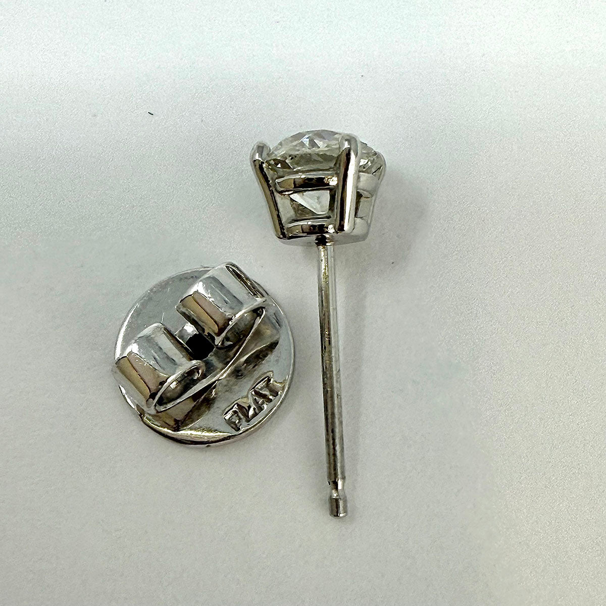 Platinum Diamond Stud Earrings