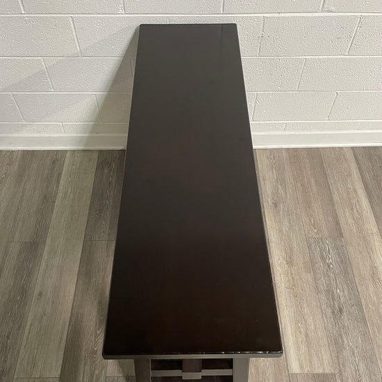 Pottery Barn Wooden Console Table