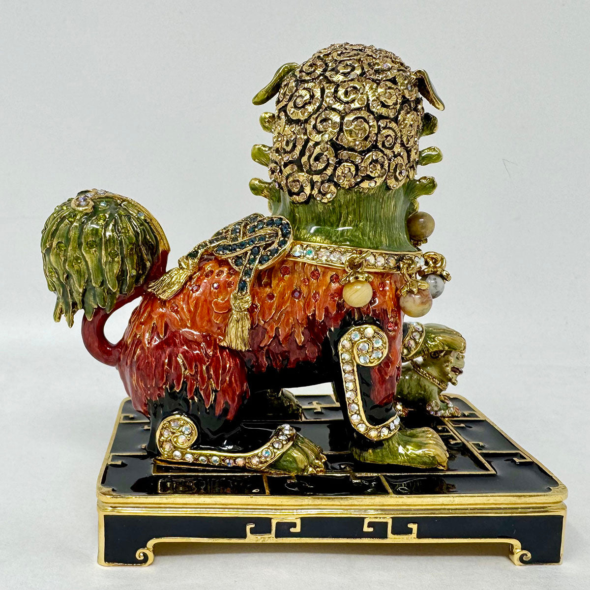 Foo Dog with Cub