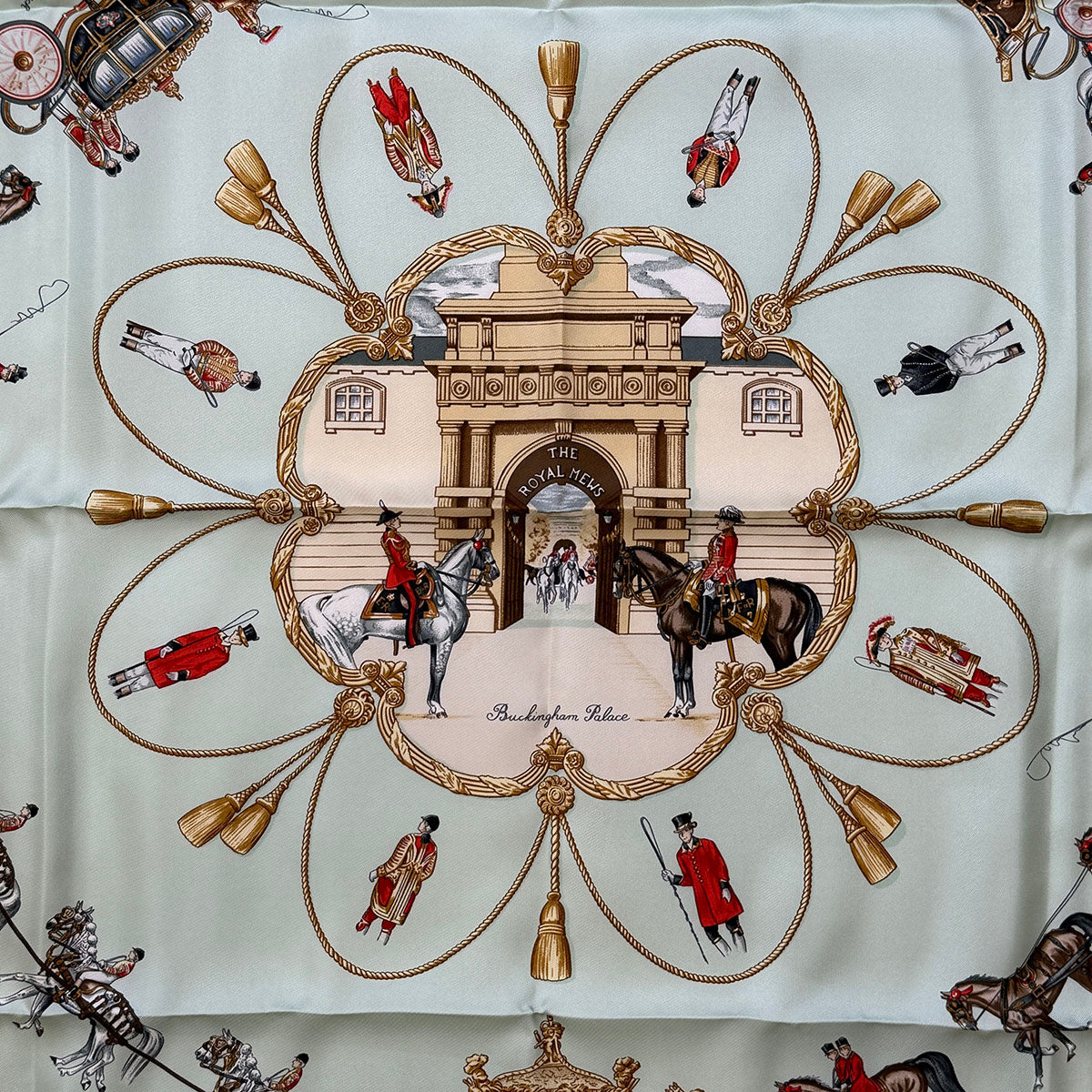 Hermes "The Royal Mews" Scarf