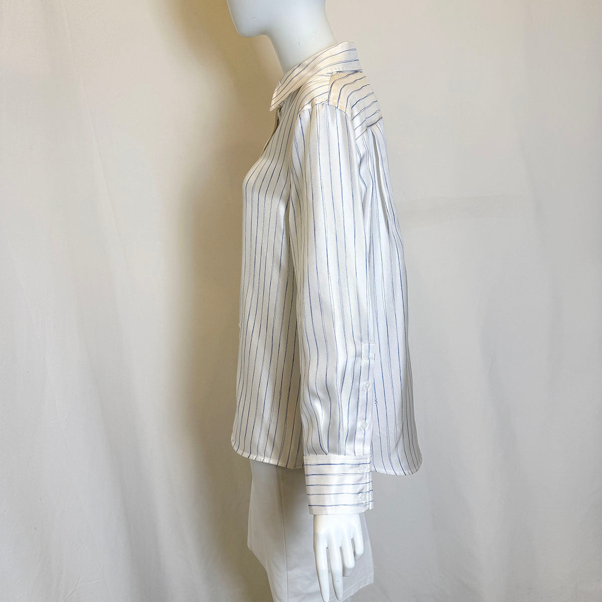 Proenza Schouler Striped Silk Blouse