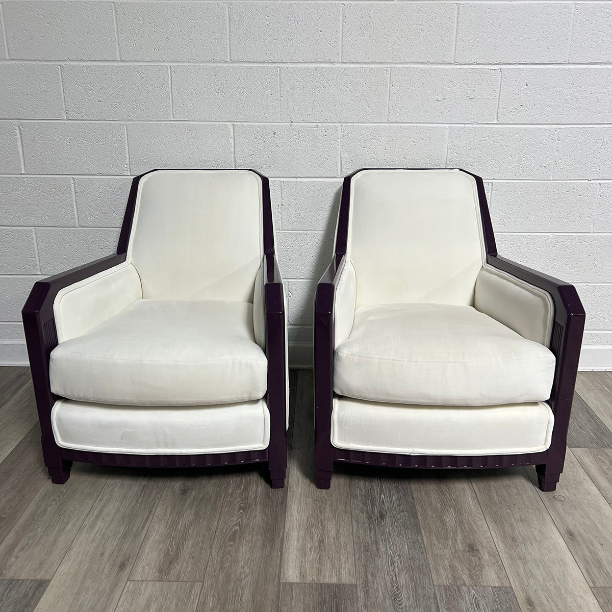 Pair Of Art Deco Club Chairs
