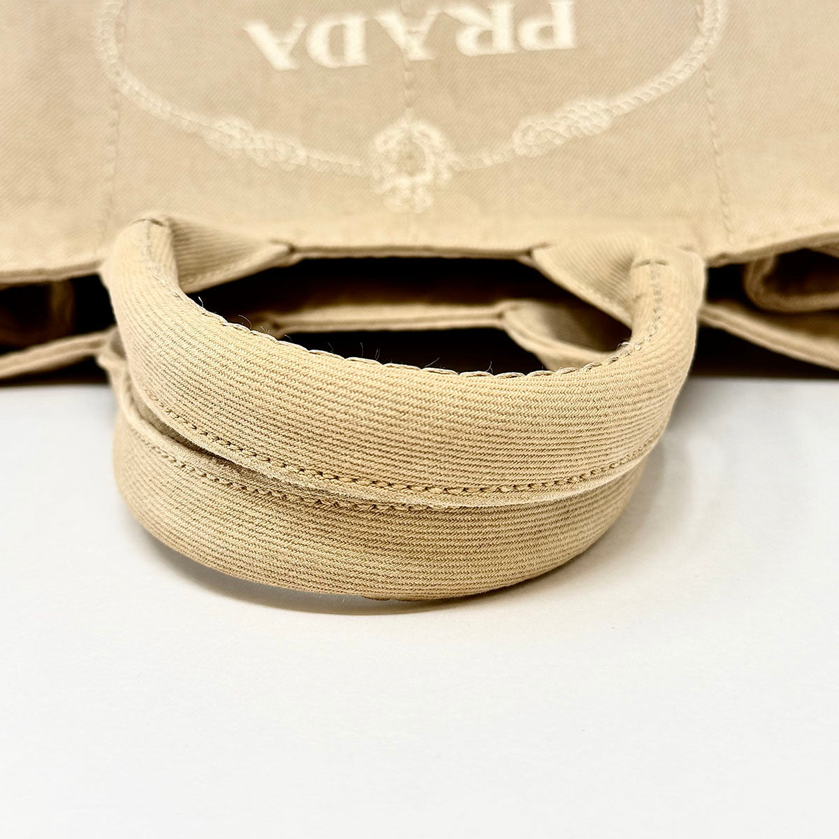 Prada Canvas Canapa Tote