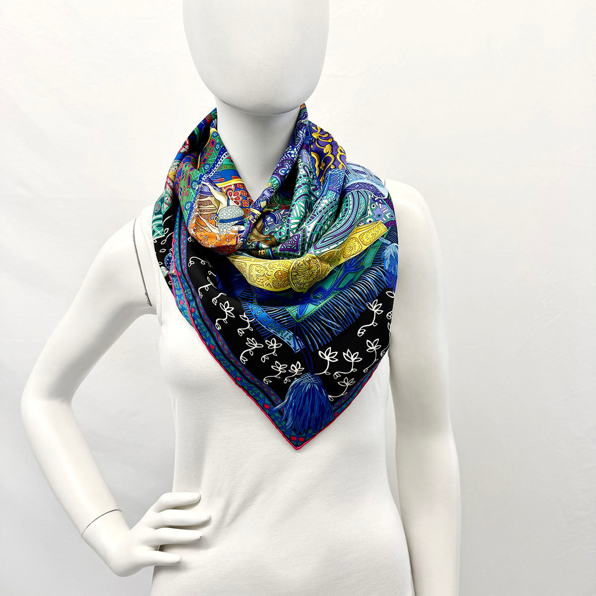 Hermes "Cavaliers Du Caucase" Scarf