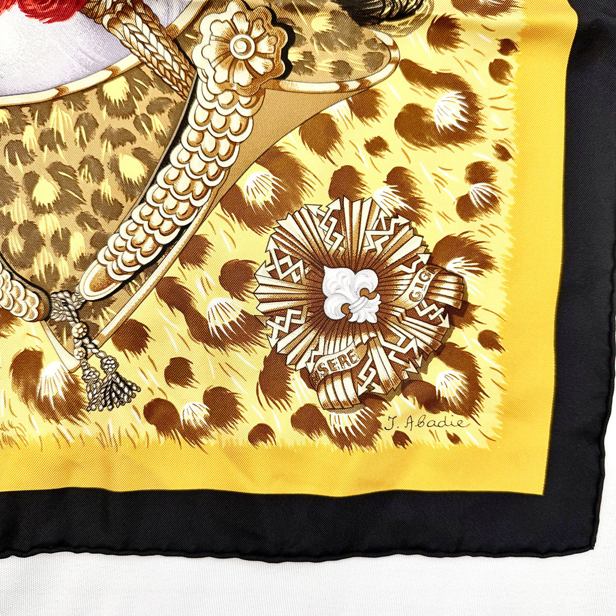 Hermes "Casques Plumets" Scarf