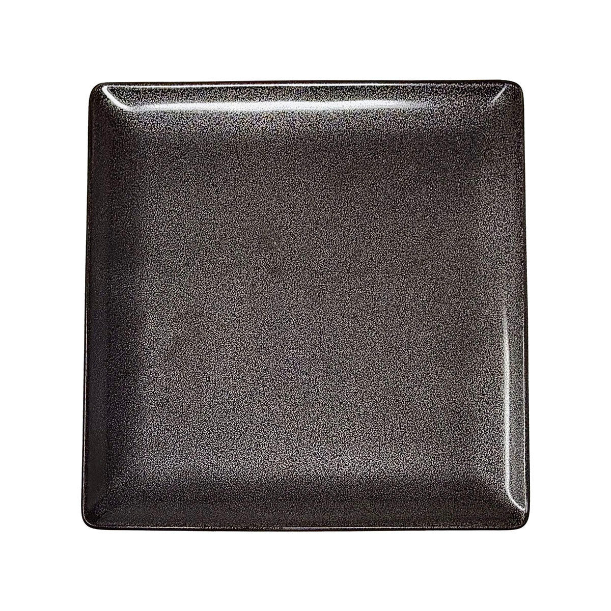 10 PC Spangled Black Salad Plates