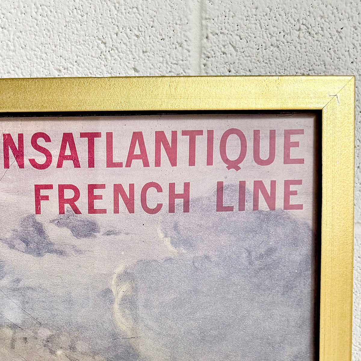 Vintage Travel Poster "SS Paris"