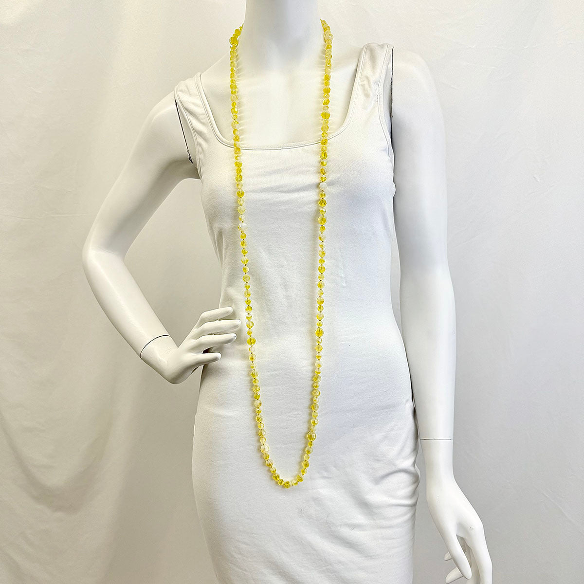 Uranium Hand Knotted Necklace