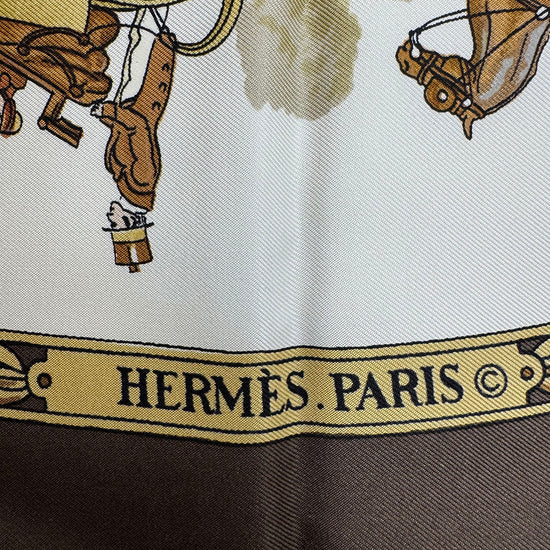 Hermes "La Promenade de Longchamp" Scarf
