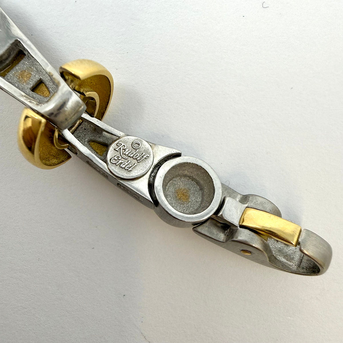 Rudolph Erdel 18K Gold & Platinum 7.5" Bracelet