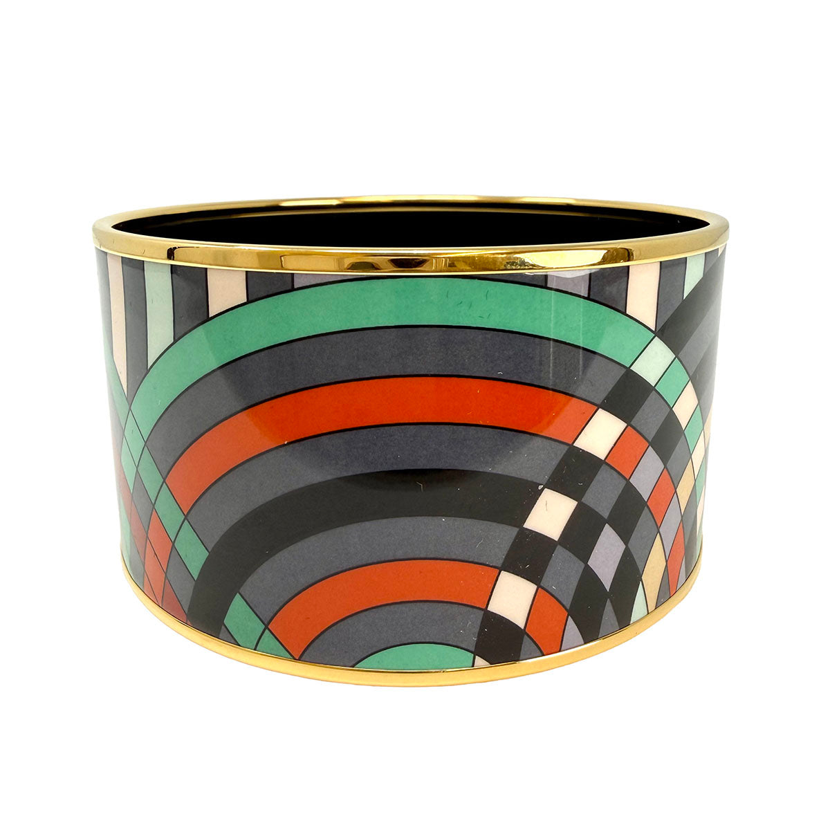 Hermes Extra Wide Bangle Bracelet