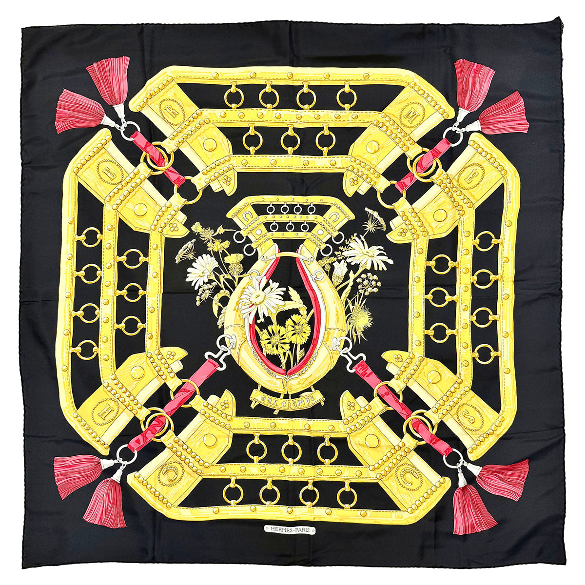 Hermes "Aux Champs" Scarf