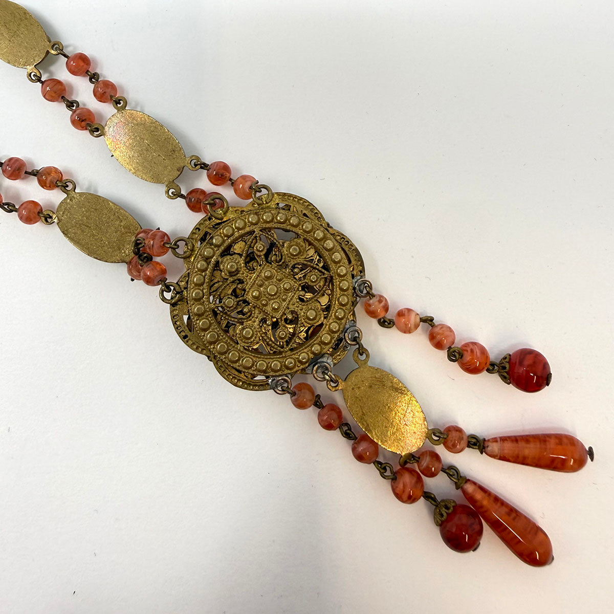 Vintage Czech Glass Necklace
