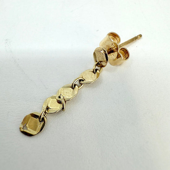 14K Gold Drop Earrings
