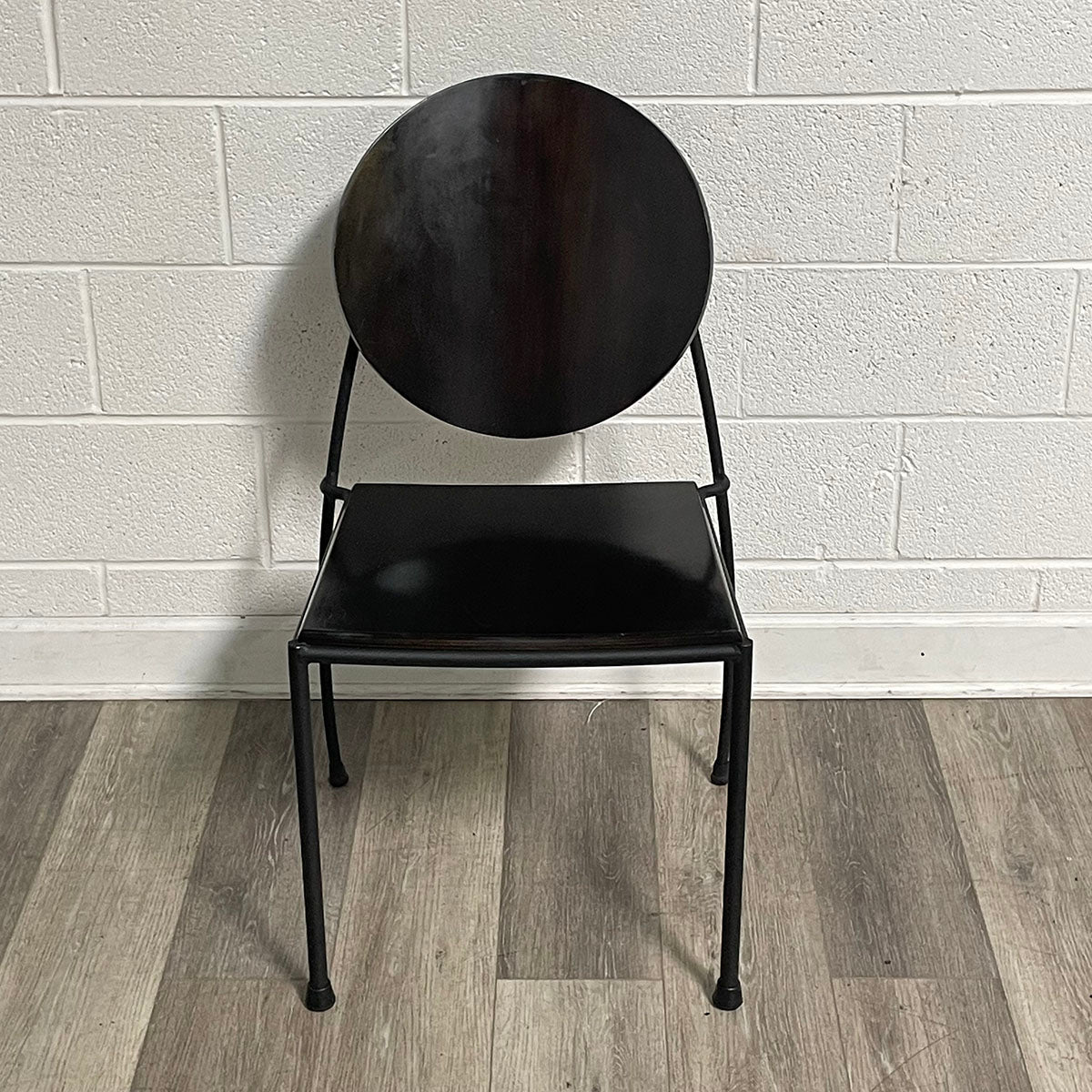 Set Of 8 Wood Dining Chairs