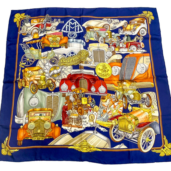 Hermes "Automobile" Scarf