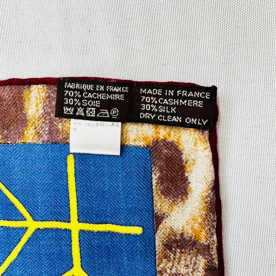 Hermes "Selle d'Officier en Grand Tenue" Shawl