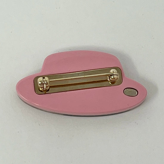 Chanel Resin Manga Hat Brooch Pin