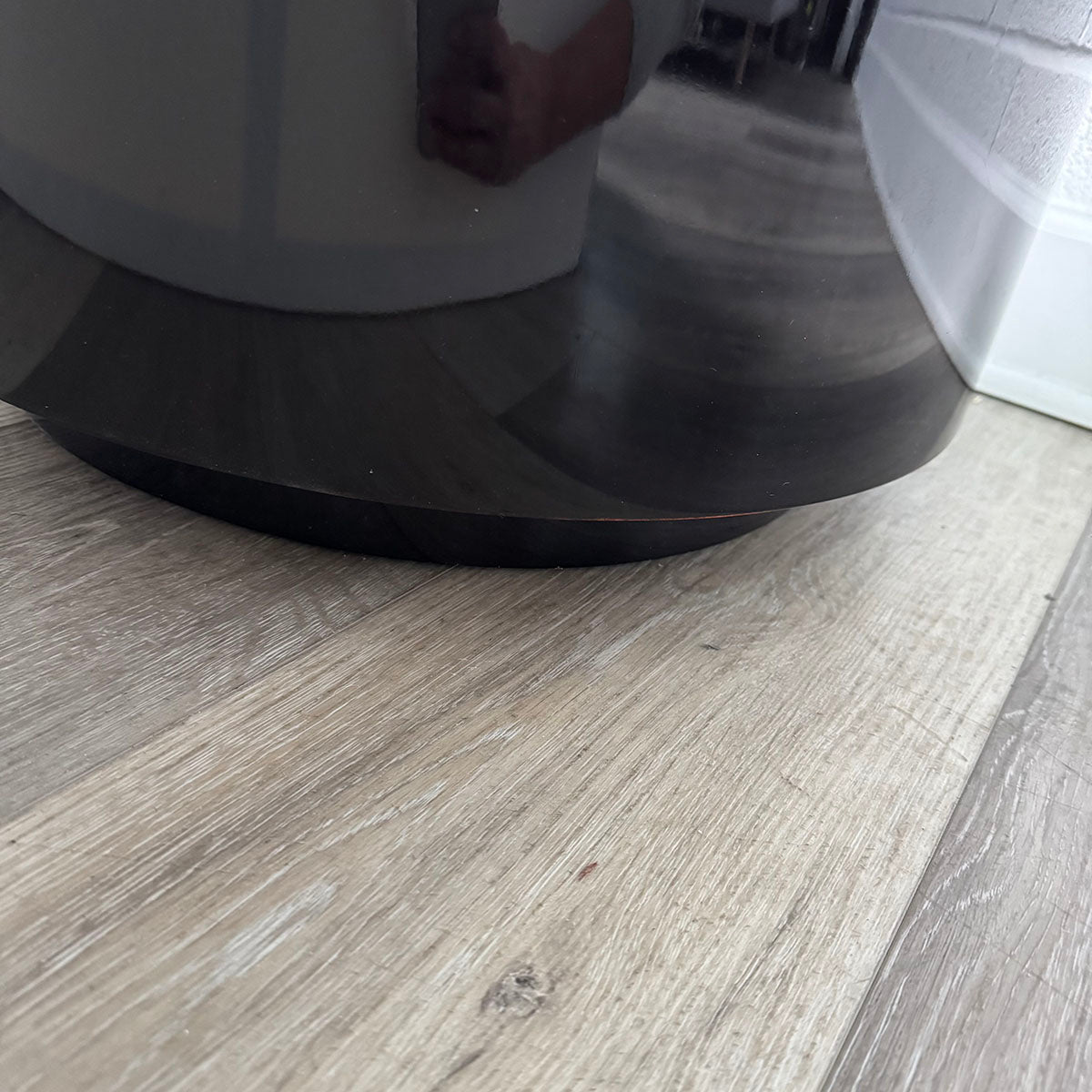 Round Wooden Cylinder End Table