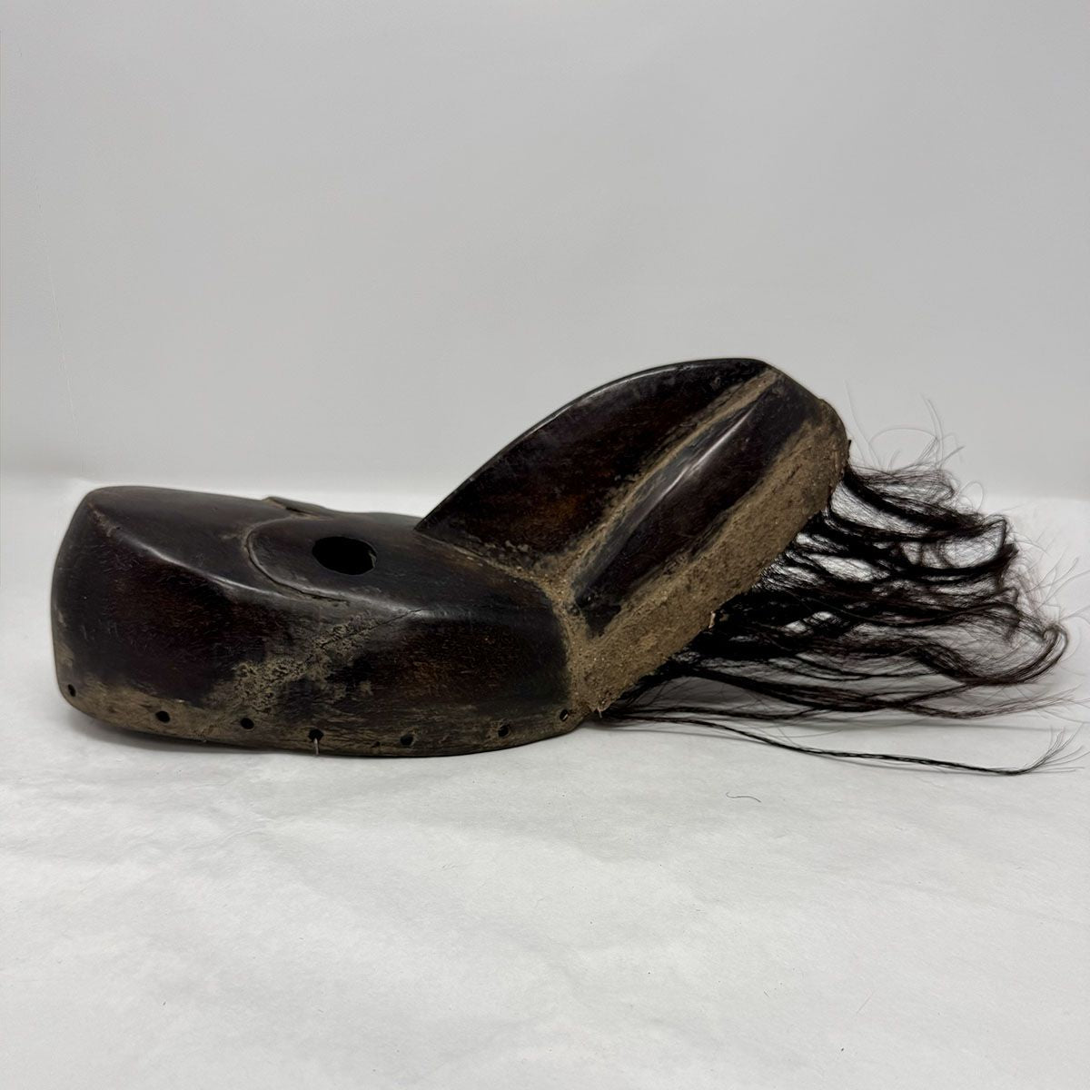 African Bird Face Mask with Hair for a Beard