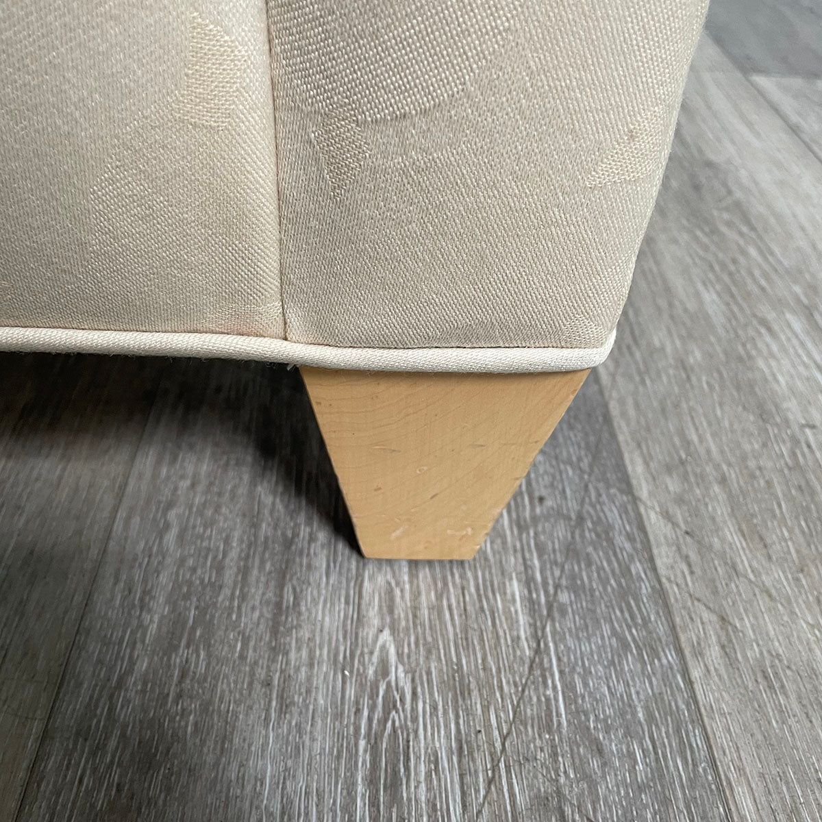 Cream Loveseat