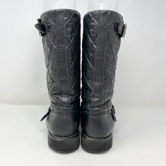 Chanel Moto Boots