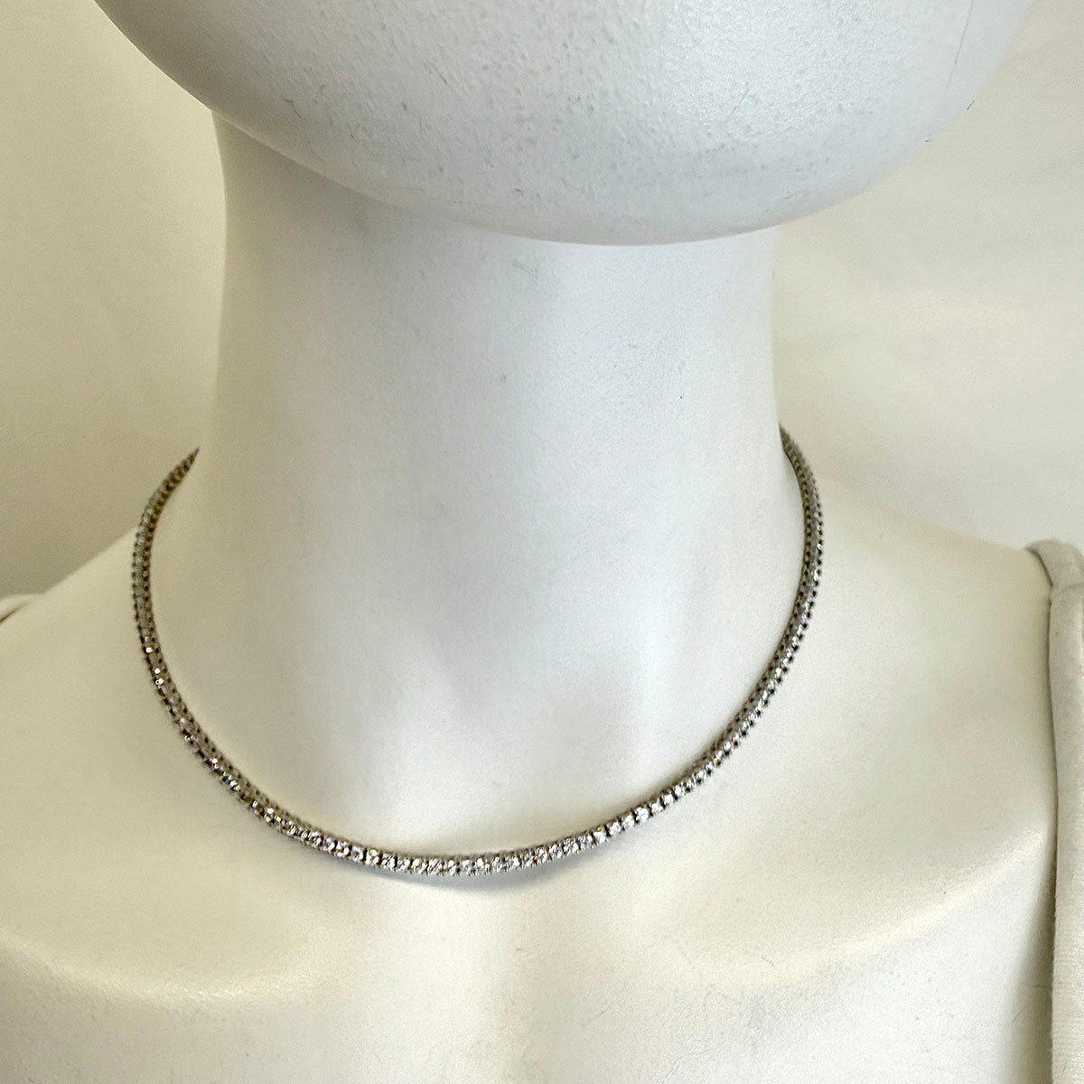 Choe Lab Grown Diamond Tennis Necklace
