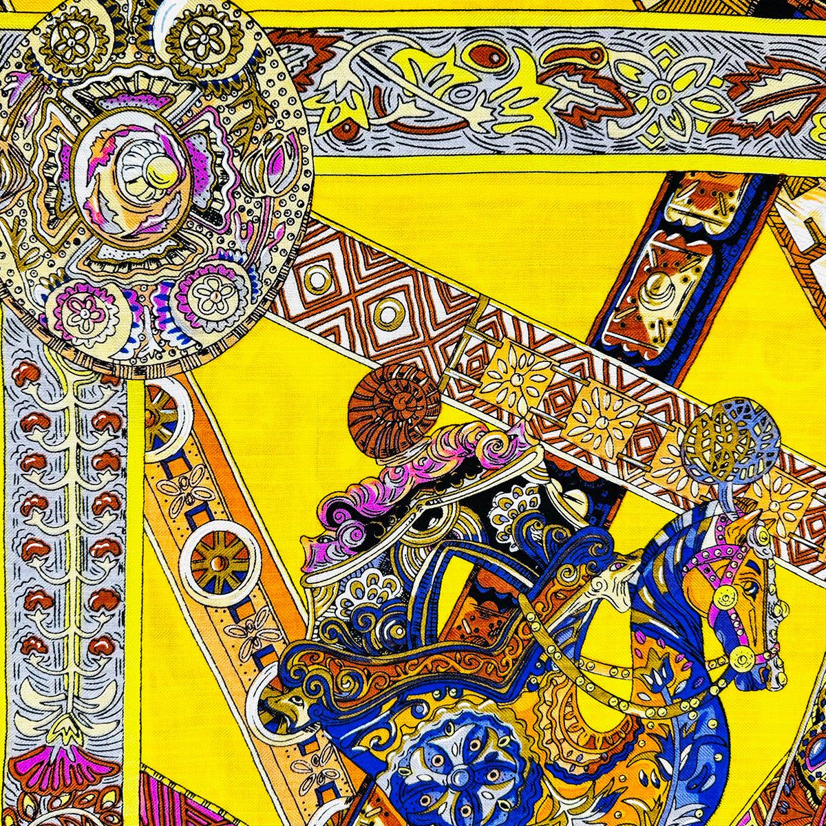 Hermes "Le Songe de la Licorne" Shawl