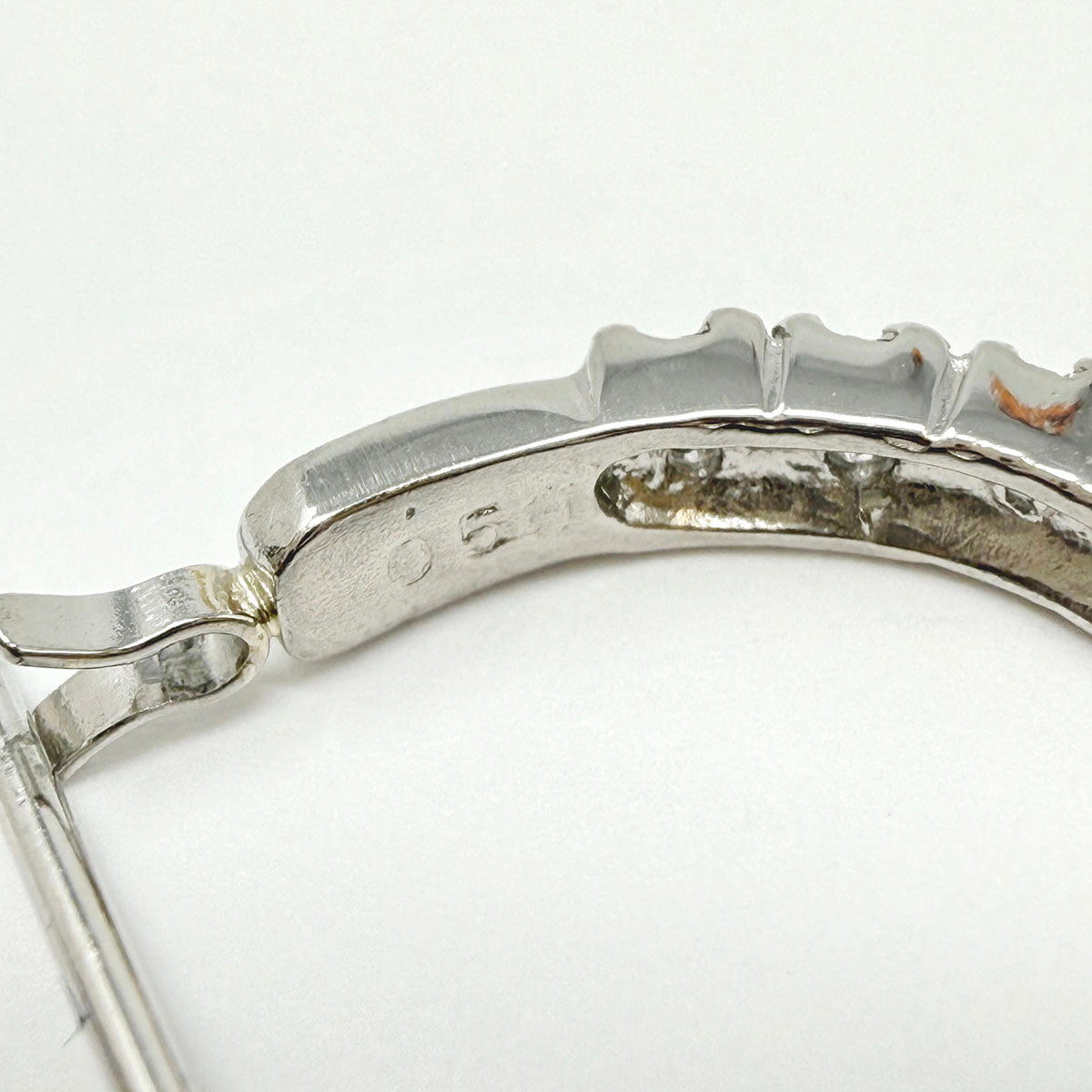 Diamond Hoop Earrings