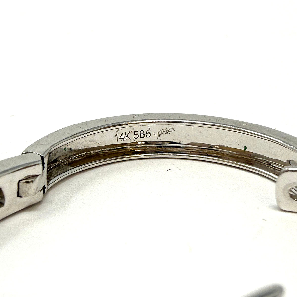 Diamond Hoop Earrings