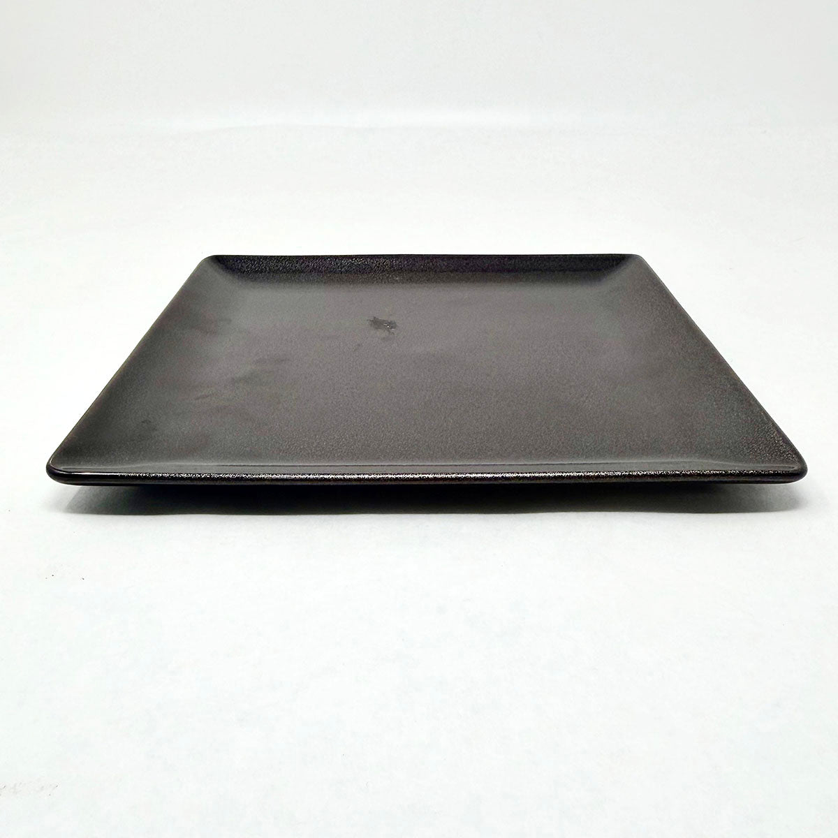 10 PC Spangled Black Salad Plates
