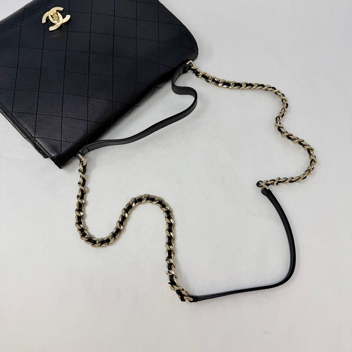 Chanel Quilted Handle Bag