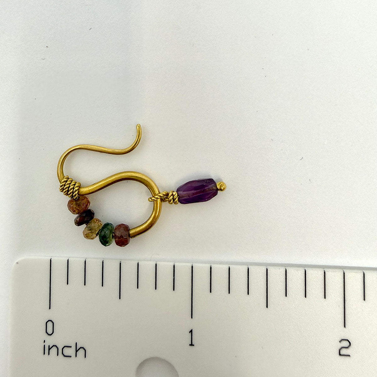 18K Gold Earrings with Pearl