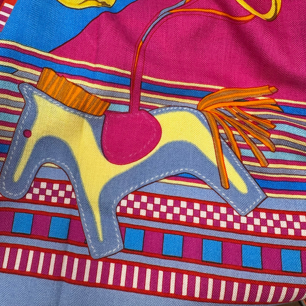 Hermes "Brides et Gris-Gris" Cashmere Shawl