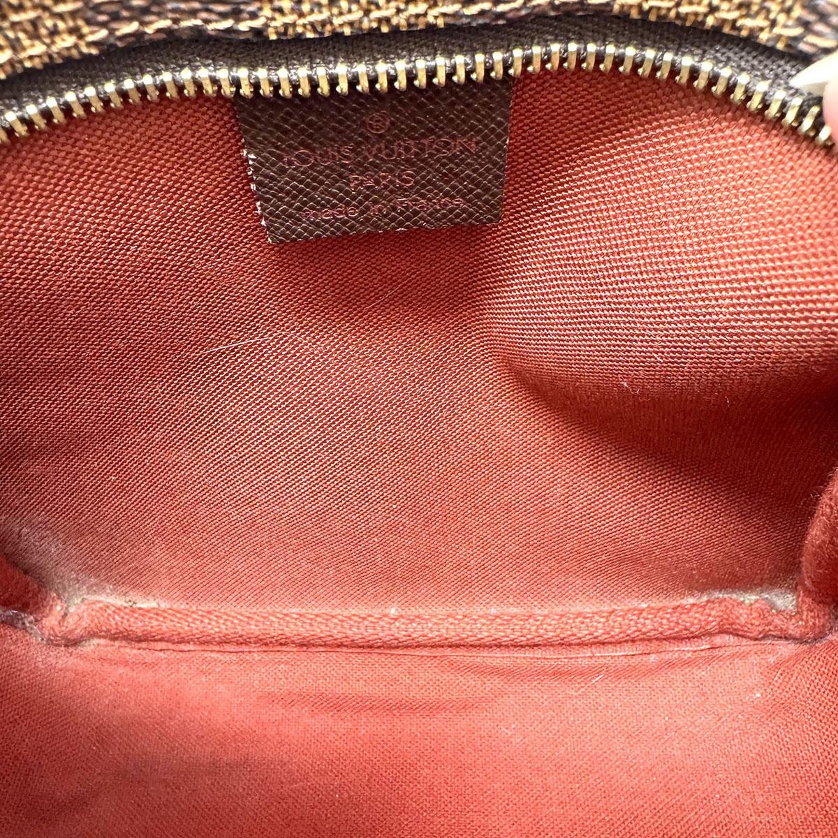 Louis Vuitton Damier Ebene Trousse Make Up Bag