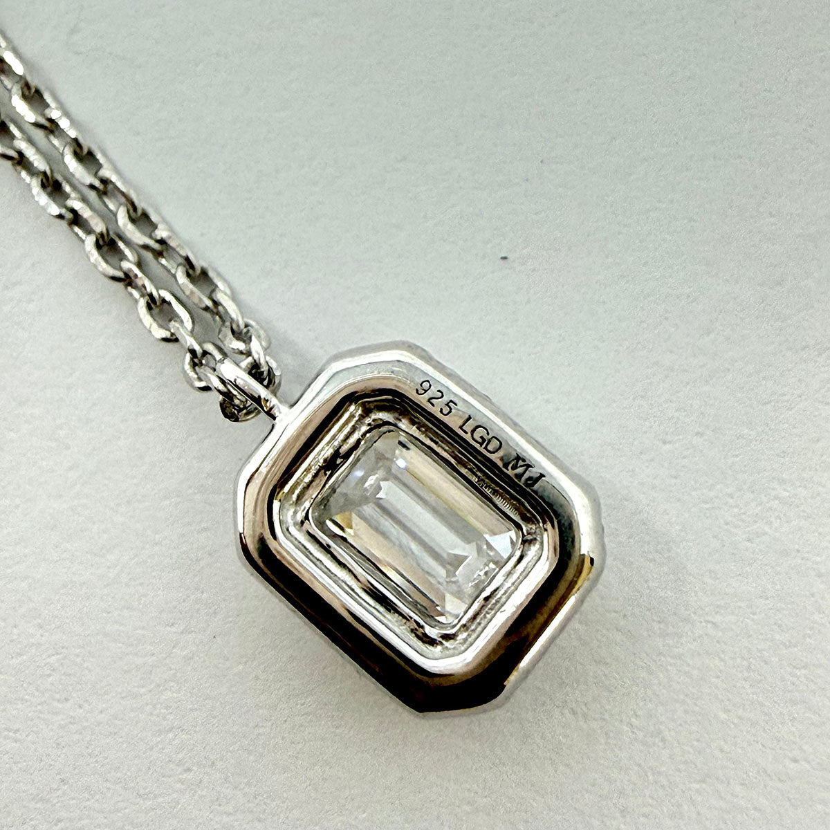 Lab Diamond Pendant Necklace