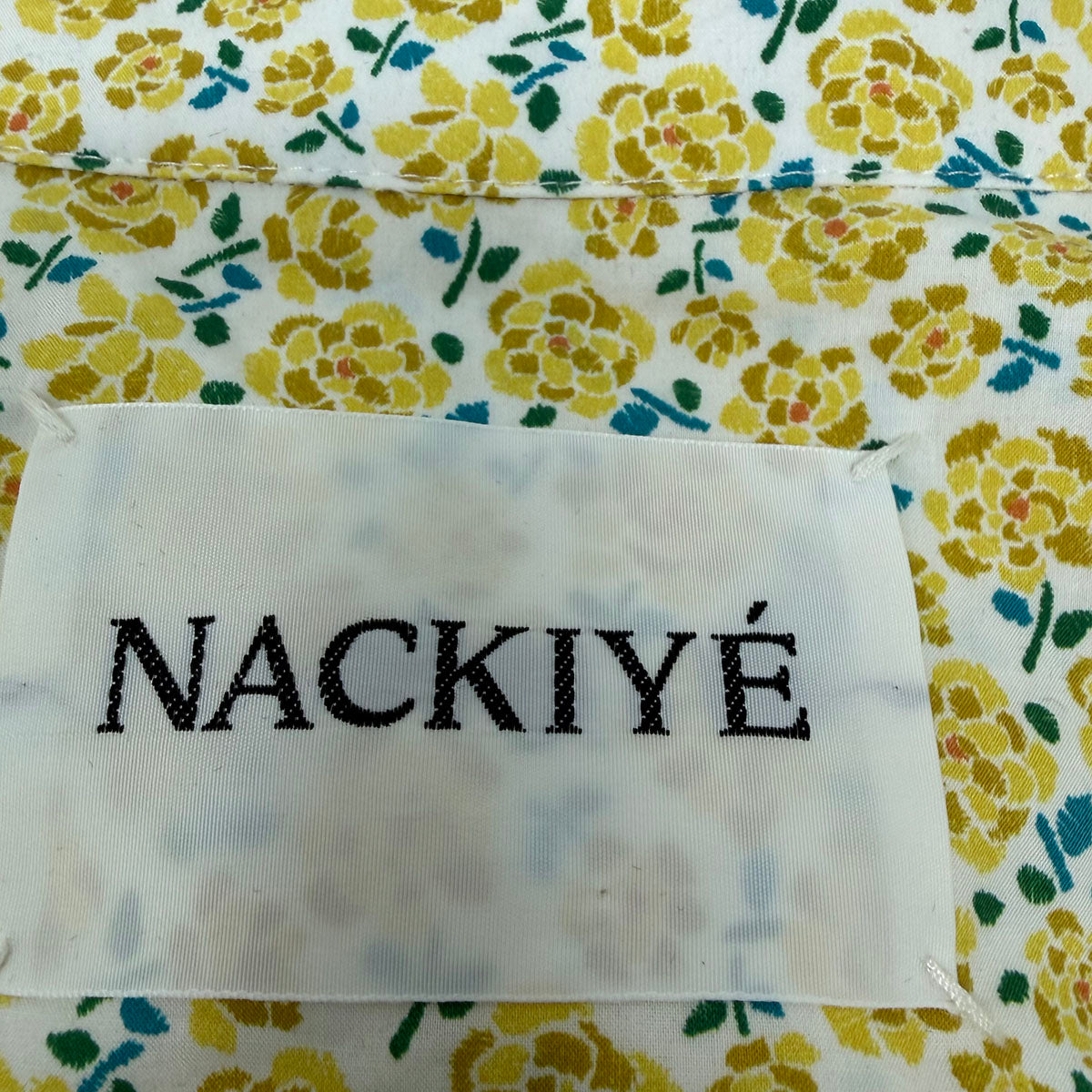 Nackiye Belted Floral Printed Tunic