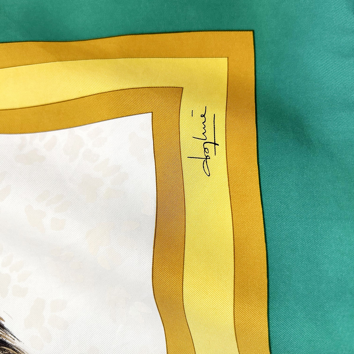 Hermes "Les Chats" Scarf
