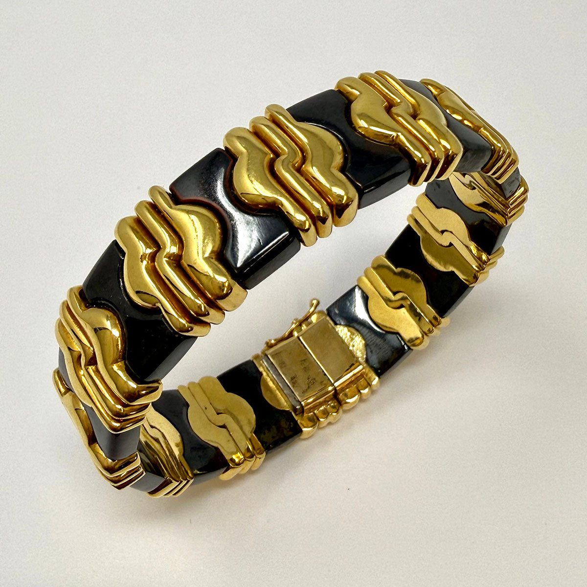 18K and Steel Bracelet
