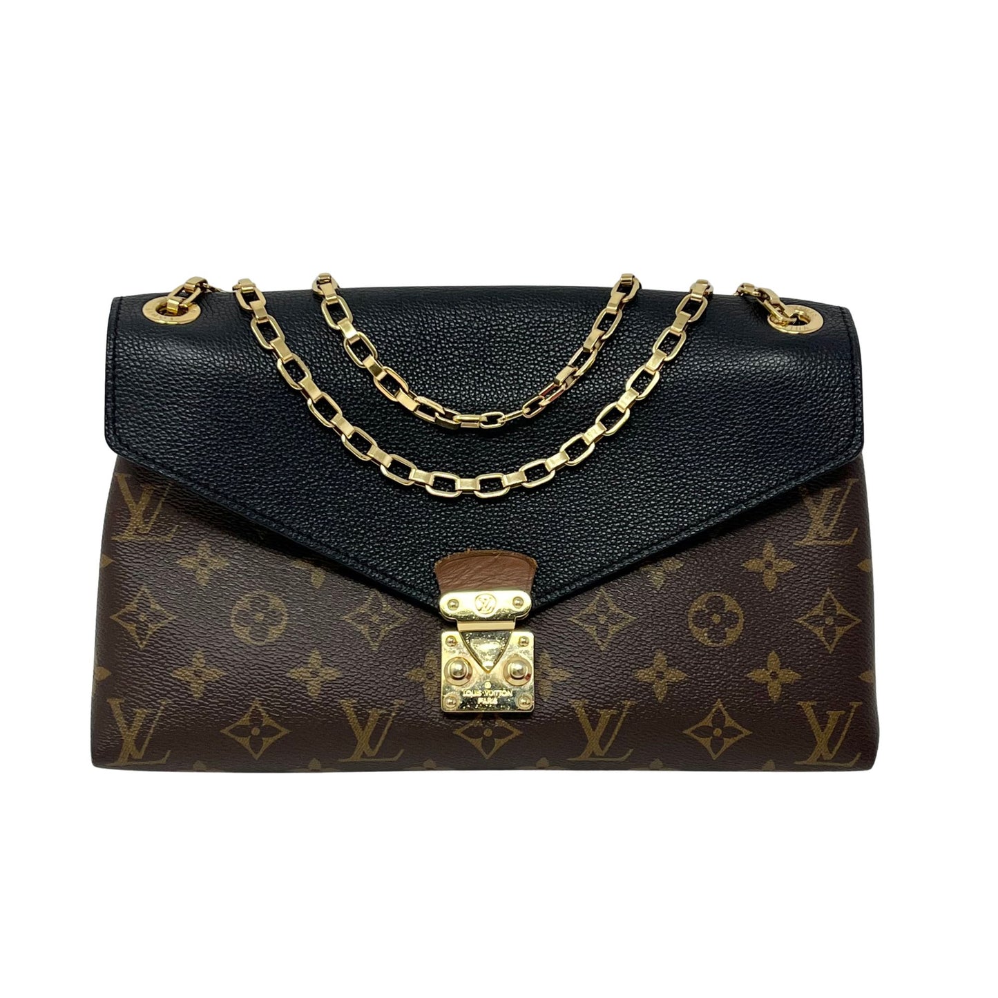 Louis Vuitton Monogram Pallas Chain Shoulder Bag