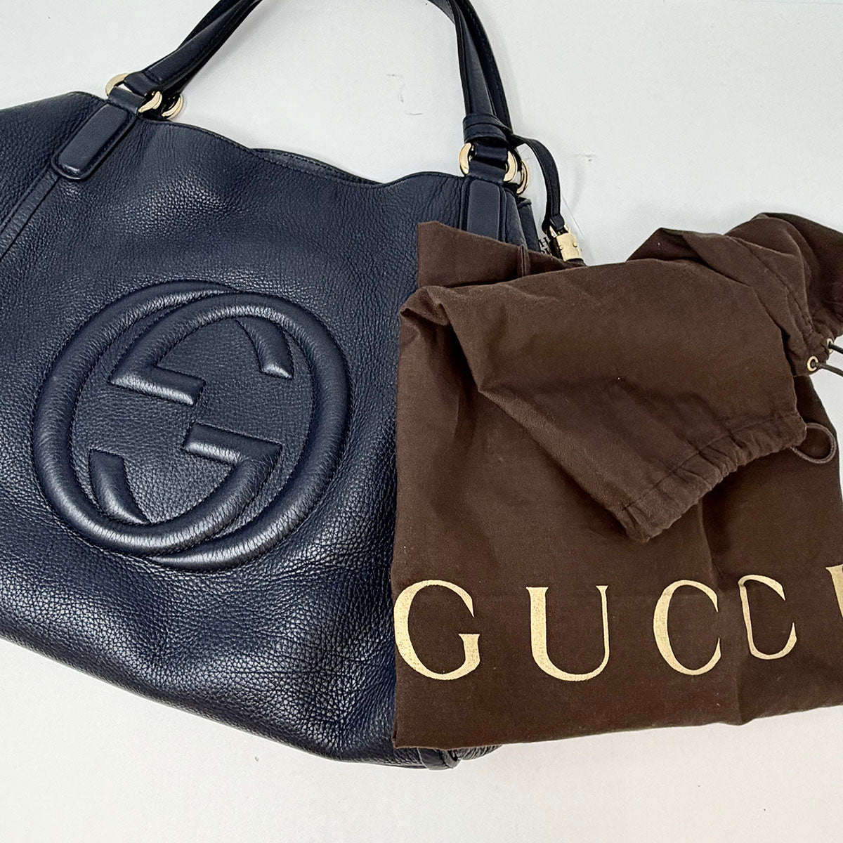 Gucci Leather Hobo Bag