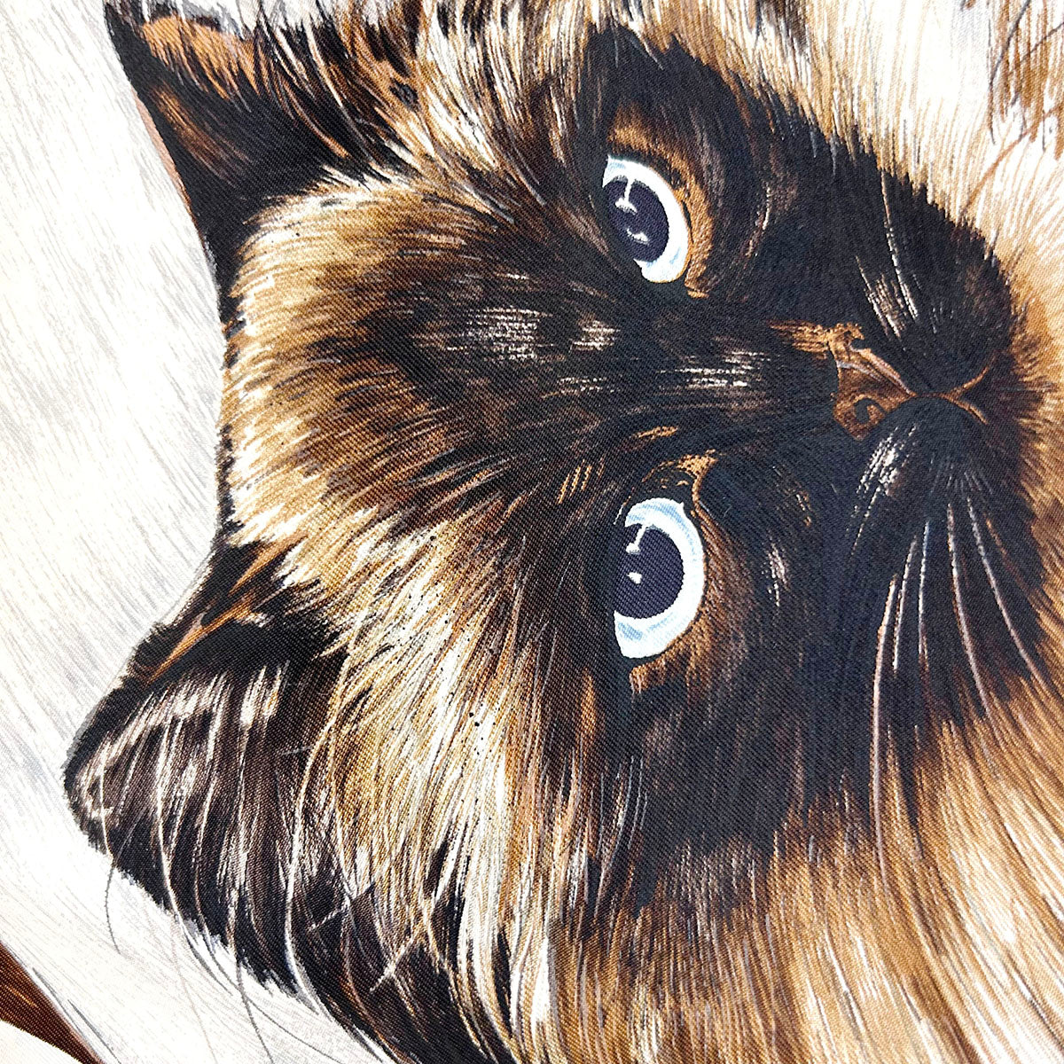 Hermes "Les Chats" Scarf