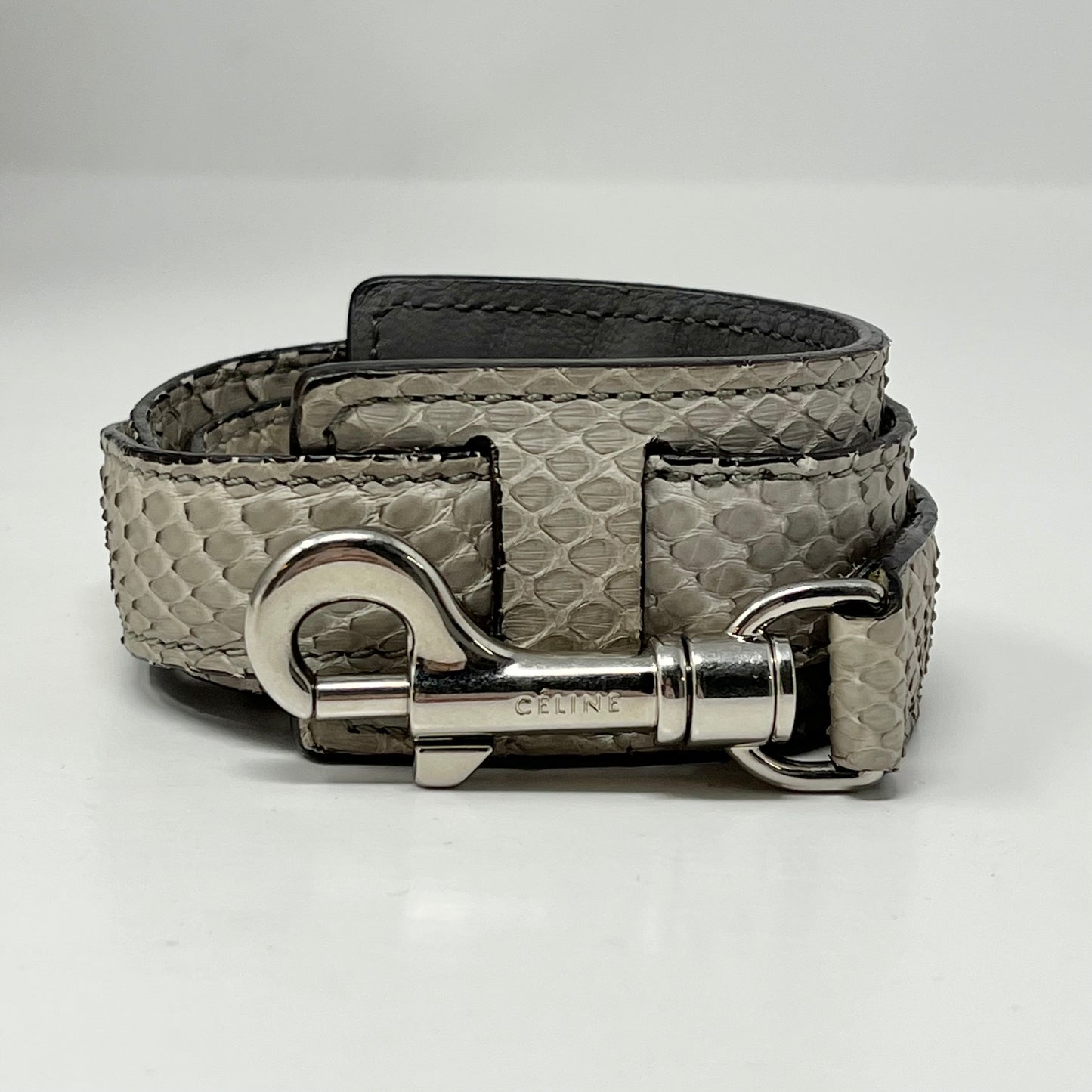 Celine Python Trapeze Shoulder Bag
