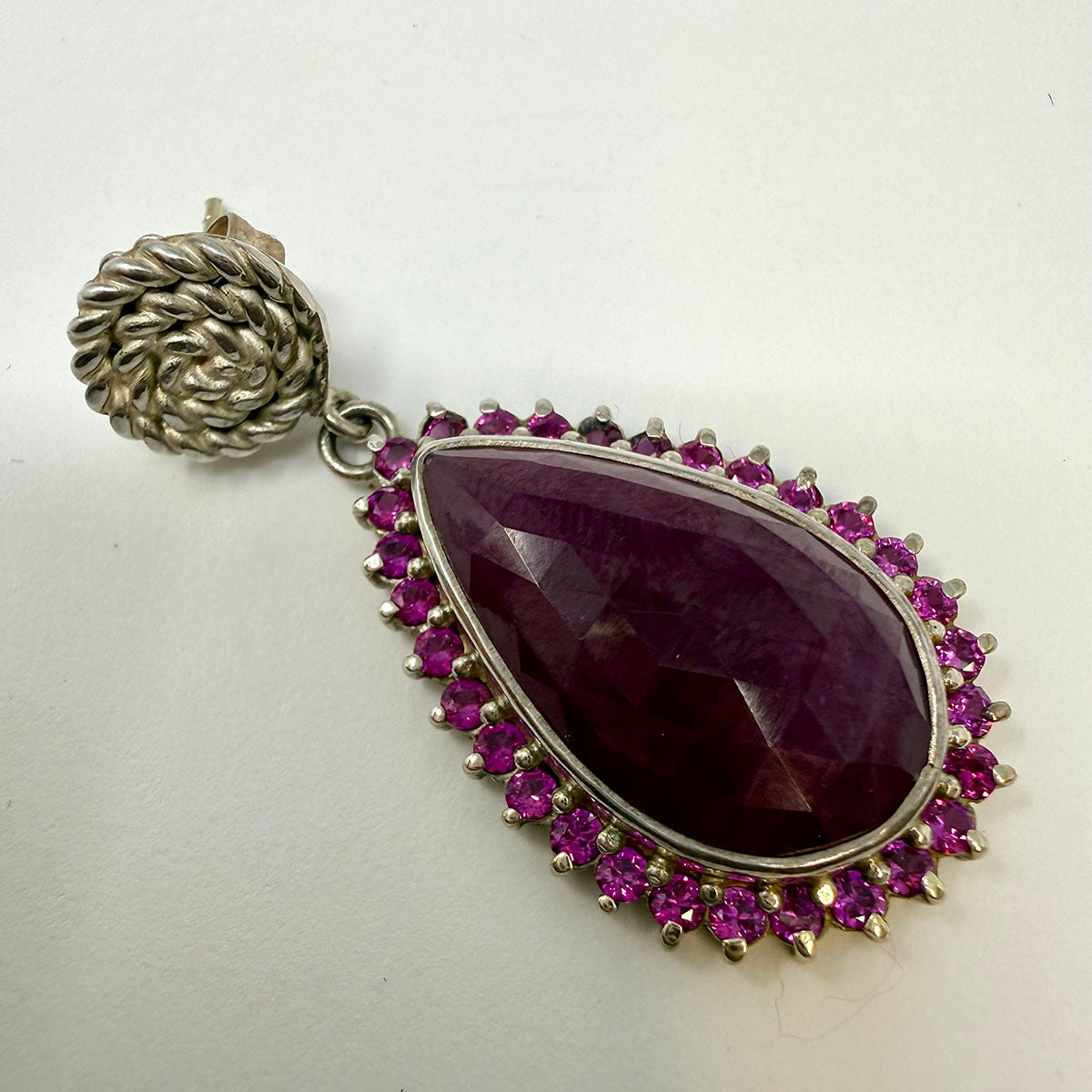 Tracey Mayer Ruby Earrings