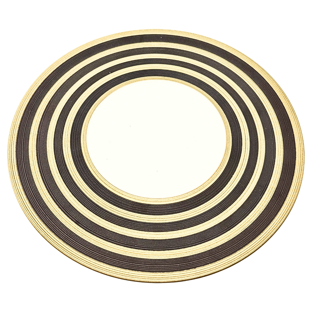 7 PC Hemisphere Raye Dinner Plate