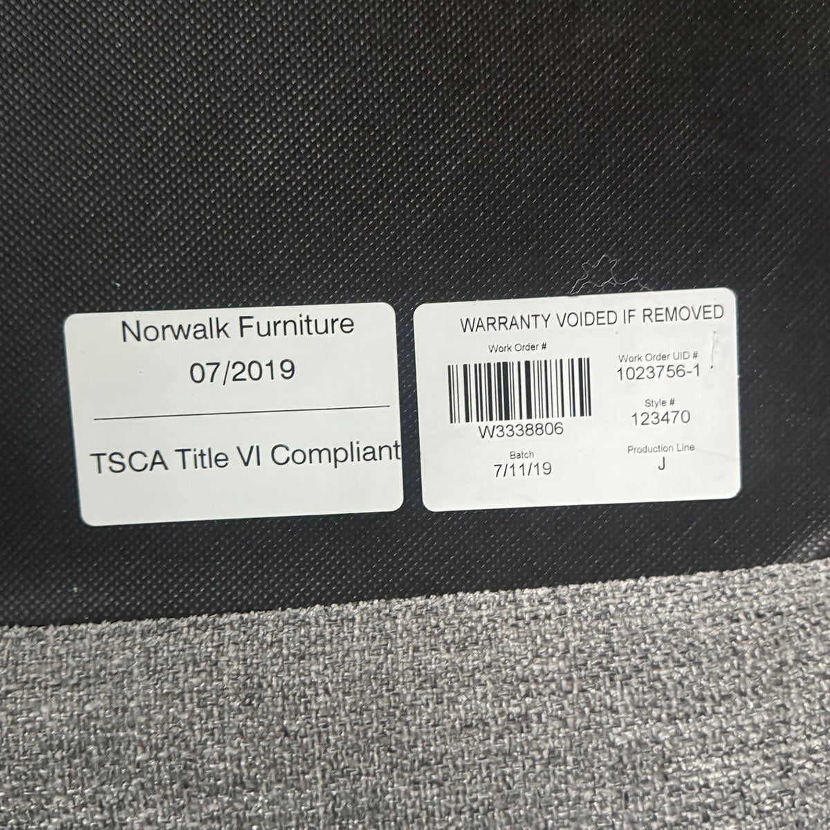Gray Sofa
