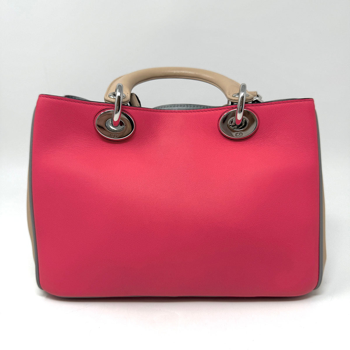 Christian Dior Diorissimo Tricolor Handle Bag