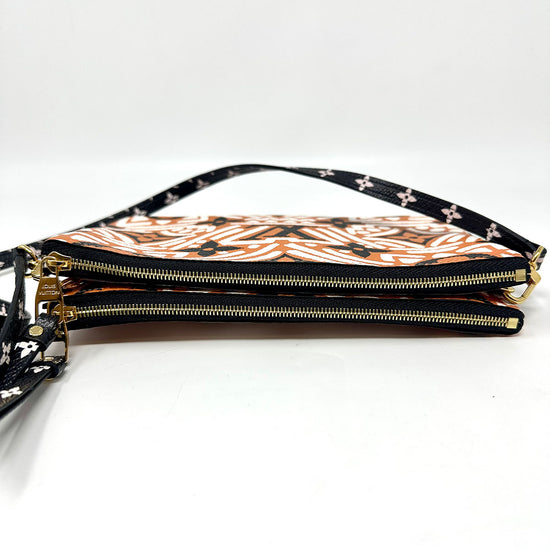 Louis Vuitton Monogram Giant Double Zip Crossbody