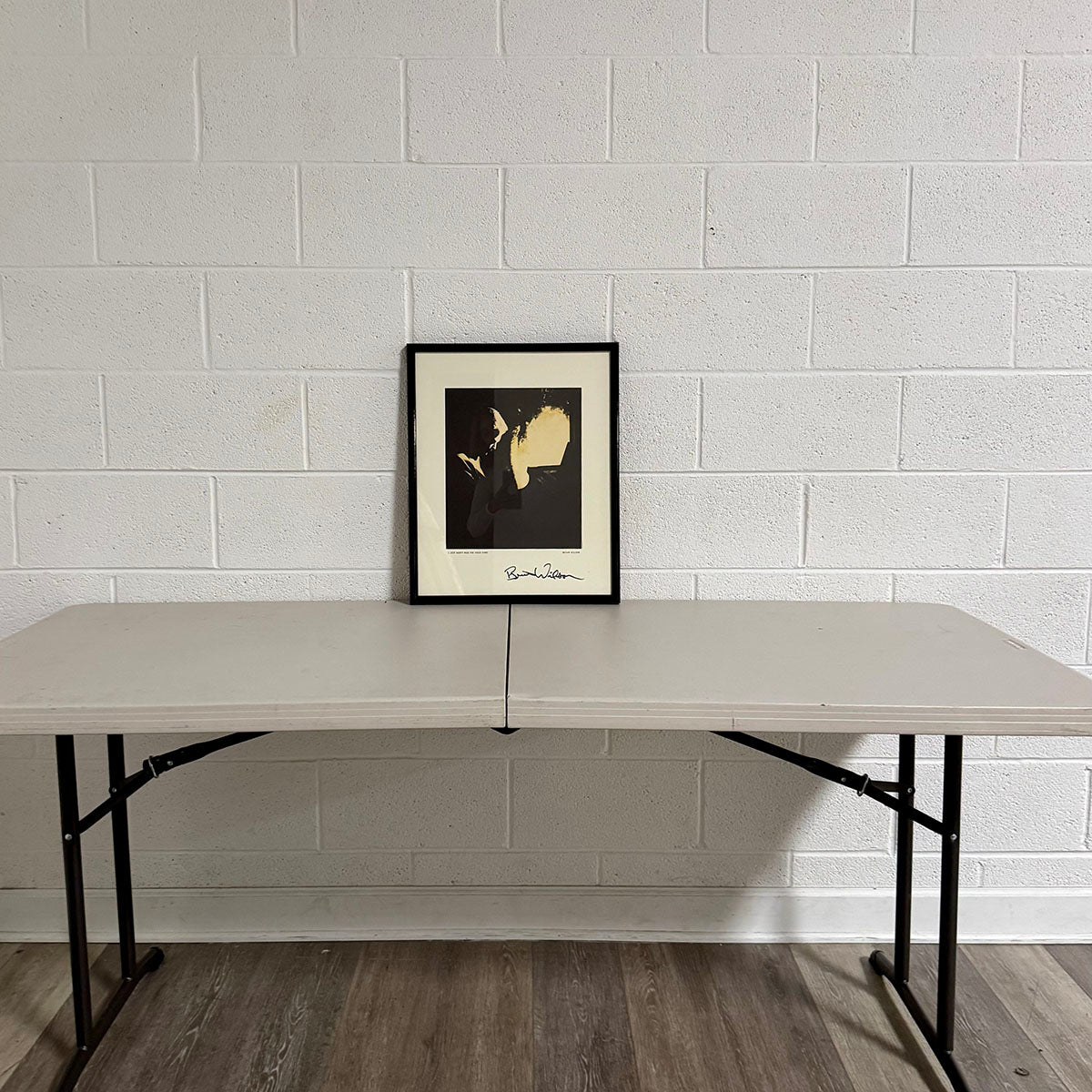 "I just wasn't made for this time" Signed by Brian Wilson