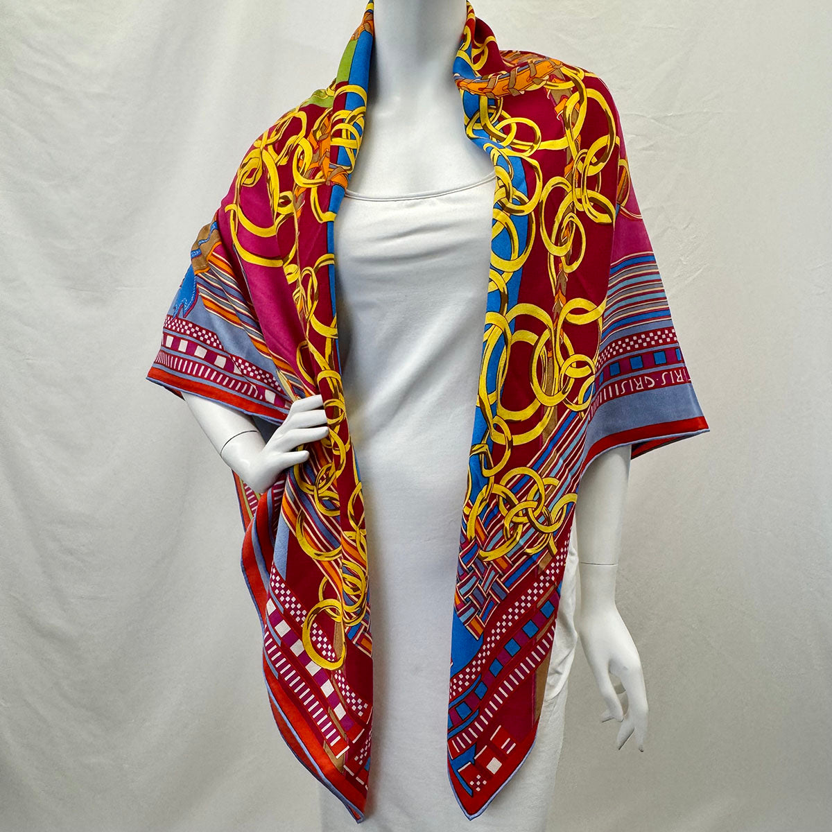 Hermes "Brides et Gris-Gris" Cashmere Shawl